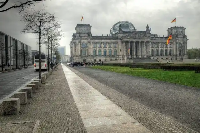 Der Reichstag in Berlin