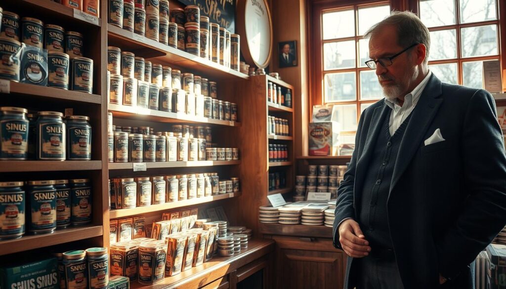 Snus kaufen in Nürnberg – Symbolfoto eines Tabakladens
